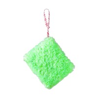 Spužva za pranje od mikrovlakana Purestar Creamy Wash Pad neonsko zelena