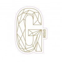 Zlatna naljepnica Gyeon G (100 mm x 65,6 mm)