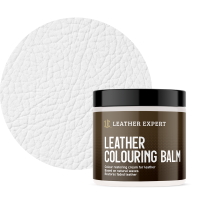 Balzam za kožu Leather Expert - Leather Colouring Balm White (250 ml)